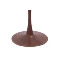 thumbnail image 3 of LeisureMod Bristol 24" Round Dining Table with Marbled Black Sintered Stone Top and Steel Pedestal Base for Modern Kitchen and Dining Room, 3 of 7