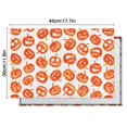 thumbnail image 6 of Halloween Jack O Lantern Silhouettes Pattern Summer Placemats Table Placemats Set Of 4-Linen Kitchen Washable Placemats Table Mats 11.8"x17.7" Non-Slip Heat Resistant, 6 of 6