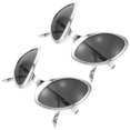 thumbnail image 1 of Novelty Glasses For Hawaii And Beach Events Round Shape Silver Color 13.70x13.60x8.40cm 2Pcs, 1 of 5