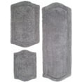 thumbnail image 2 of Chesapeake Paradise 3pc Memory Foam Grey Bath Rug Set (22"x60" & 21"x34" & 17"x24"), 2 of 6