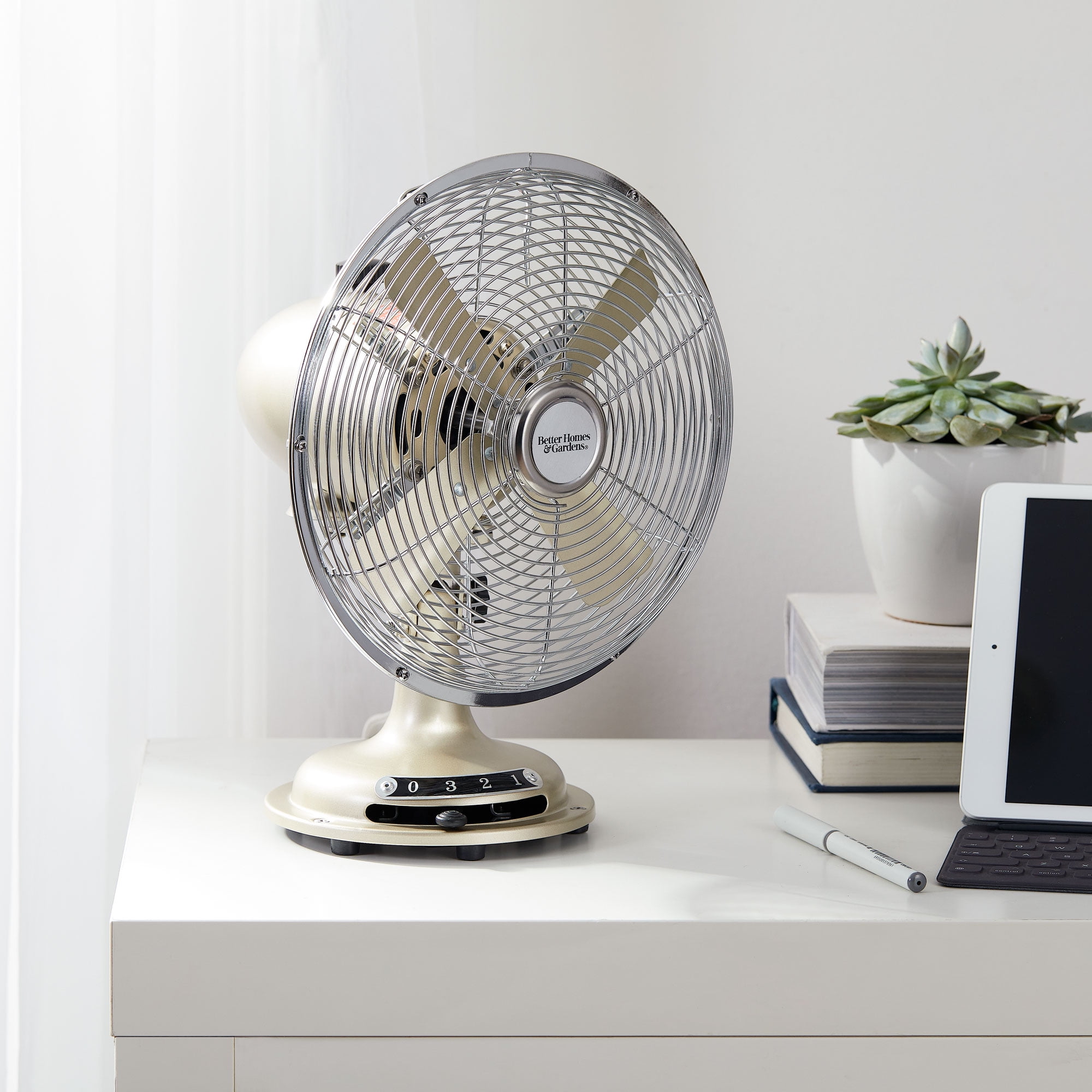 better homes and gardens retro tabletop fan