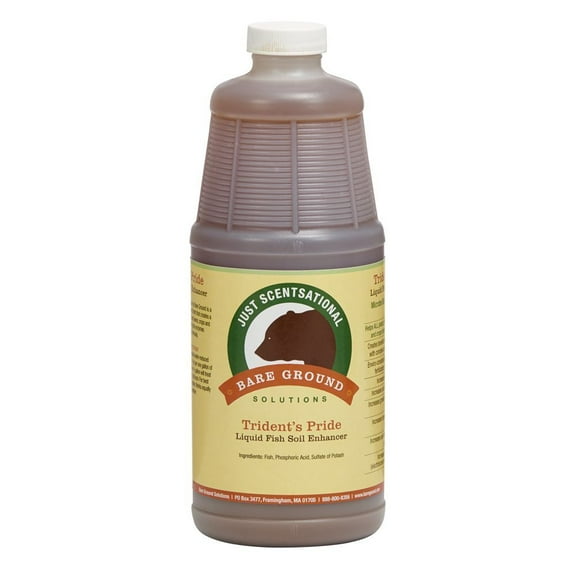 Just Scentsational Tridents Pride Liquid Fish Fertilizer One Quart by Bare Ground