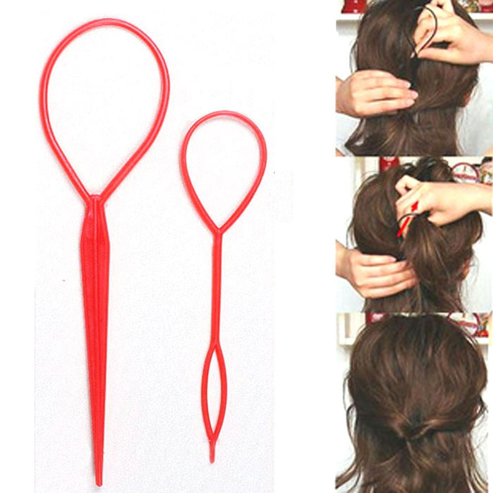 1 Set Magic Hair Twist  Fashion Styling Braid Clip Stick  Plastic Resin Tool 