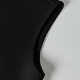 thumbnail image 4 of CIENVNSTG Womens Round Neck Cap Sleeve Tank Tops Cross Wrap Twist Front Ruched Slim Fit Stretchy Cropped Casual Summer Daily Wear Shirts Black L, 4 of 7
