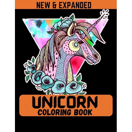 Unicorn Coloring Book (New & Expanded): Drawing and coloring book for kids boys and girls (Paperback)