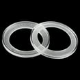 thumbnail image 5 of Pair 2.5 Inch Car White Clear Speaker Spacer Ring Mounting Spacer Acrylic 60mm ID, 5 of 6