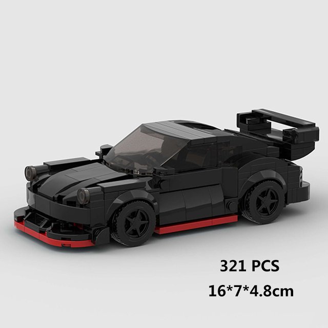 MOC Speed Champions Super Race Car F1 Great Vehicle Racing Model Building Blocks Bricks Sports Kits Sets City Technique Kids Toy