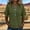 Army Green, variant on Frayed Fringe Half Sleeve V Neck T Shirts Beach Vacation Gauze Shirts Boho Blouse Cotton Linen Tops for Women Hem Loose Beach Clothes Brown S