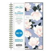 Blue Sky 2021 Weekly & Monthly Planner, 5" x 8", Hazel