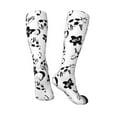 thumbnail image 4 of Balery Cute Cow And Milk Stains Fun Novelty Socks Men'S Women'S Crew Socks Funny Crazy Novelty Socks Quirky And Cool Socks, 4 of 9