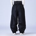 thumbnail image 5 of oqasdz Cargo Pants for Men Winter Ski Trousers Windproof Insulated Cargo Joggers Comfort Outdoor Activities Hiking Trekking Snowboarding Pants, 5 of 5