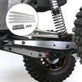 thumbnail image 1 of Protección de chasis de Acero inoxidable Hugo para Axial RXB10 1:10 RC crawler accesorios, 1 of 10