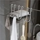 thumbnail image 4 of Cateissary Gancho para colgar en la puerta en forma de S, colgador de toallas de ducha para ahorrar espacio, organizador de gancho en S de acero inoxidable, Accesorios de baño Cateissary HA014710-00, 4 of 6