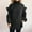 Black, variant on Sweaters for Women 2025 Long Long Sleeve Green Turtleneck Winter Ruffle Oversized Sweaters Womens Sweaters L