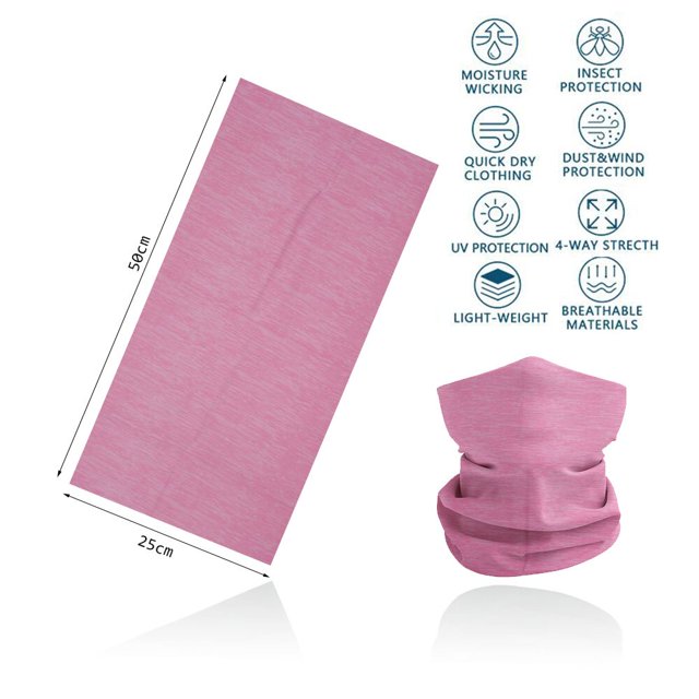 Bandana con estampado colorido para hombre y mujer, pasamontañas con protección UV, ideal para ciclismo y pesca