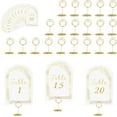 thumbnail image 1 of Sets Wedding Table Number - with Table Number Holders Gold Table Number Cards with Place Card Holders ; x ; Table Numbers for Wedding Reception and Birthday, 1 of 7