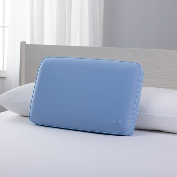Allswell AquaCool Memory Foam Pillow, Standard Queen (16” x 25” x 5.5