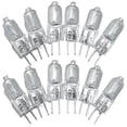 thumbnail image 2 of Longjian 10 Pieces Halogen Bulb Lamp 12V Base Long Pins Tungsten Light High-performance Decorative Lighting Living Room Using, 2 of 6