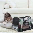 thumbnail image 7 of Koala Sherpa Fabric Dog Carrier Bag 900D Oxford Cloth Pet Travel Bag 17x10x11.8 in Blue, 7 of 7