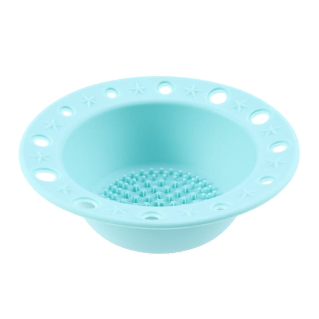 FELTECHELECTR 1 limpiador de brochas de silicona para maquillaje, soporte para brochas de maquillaje, almohadilla limpiadora (verde menta)