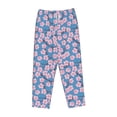 thumbnail image 6 of Fotbe Orchids Flowers Women's Pajama Pants,Sleepwear Pants,Pj Bottoms Drawstring And Pockets-Medium, 6 of 7