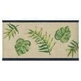thumbnail image 2 of Authentic Hotel and Spa  Turkish Cotton Palm Fronds Embroidered Midnight Blue Bath Towel, 2 of 2