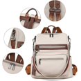 thumbnail image 5 of Ladies leather backpack 2 in 1 leisure backpack travel shoulder bags, 5 of 5
