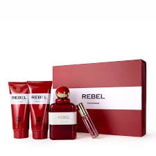 Set de 4 unidades en aerosol Perfume Mush Mush Rebel EDP de 100 ml para hombre