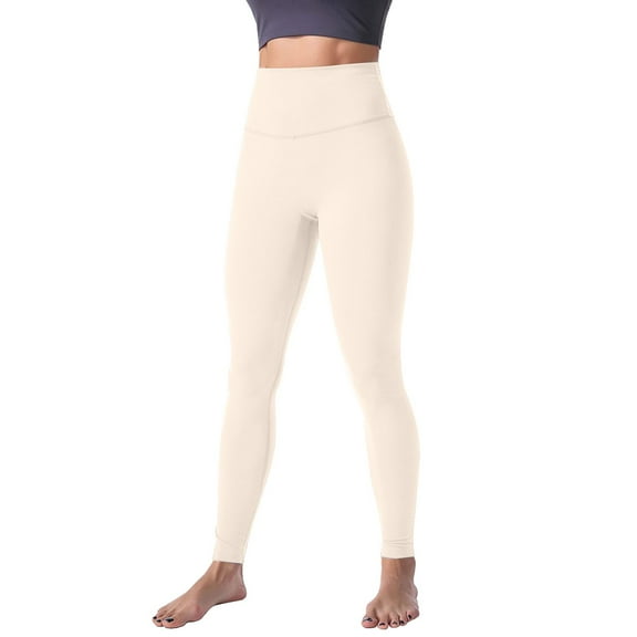 WRXMIJNHGSA Sale Clearance 2025 Workout Comfy No Front Seam High Waisted Workout Leggings for Women Yoga Pants Workout