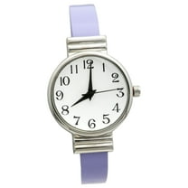 Blekon Collection Analog Quartz Women's 30mm Alloy Case Acrylic Cuff Bangle Watch