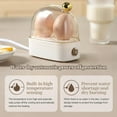 thumbnail image 5 of Egg Steamer,New Hard Boiled Egg Maker Steamer Rapid Egg Cooker 2 Eggs Capacity Timing Egg Cooker Detachable Egg Boiler Maker For Kitchen Gadgets, 5 of 9