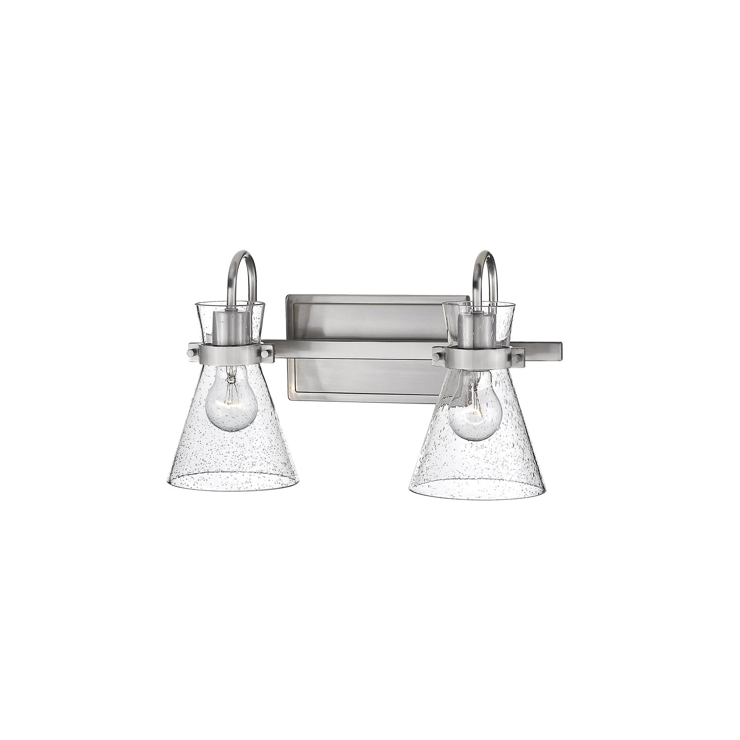 Millennium Lighting 2332 Layton 2 Light 16" Wide Bathroom Vanity Light -  Nickel - Walmart.com