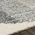 thumbnail image 6 of Deluxe Shag Dark Gray 7'10" x 10'3" Modern Rectangle Area Rug, 6 of 6