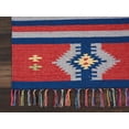 thumbnail image 4 of Nourison Baja Tribal Blue/Red 2'3" x 7'6" Area Rug, (2x8), 4 of 5