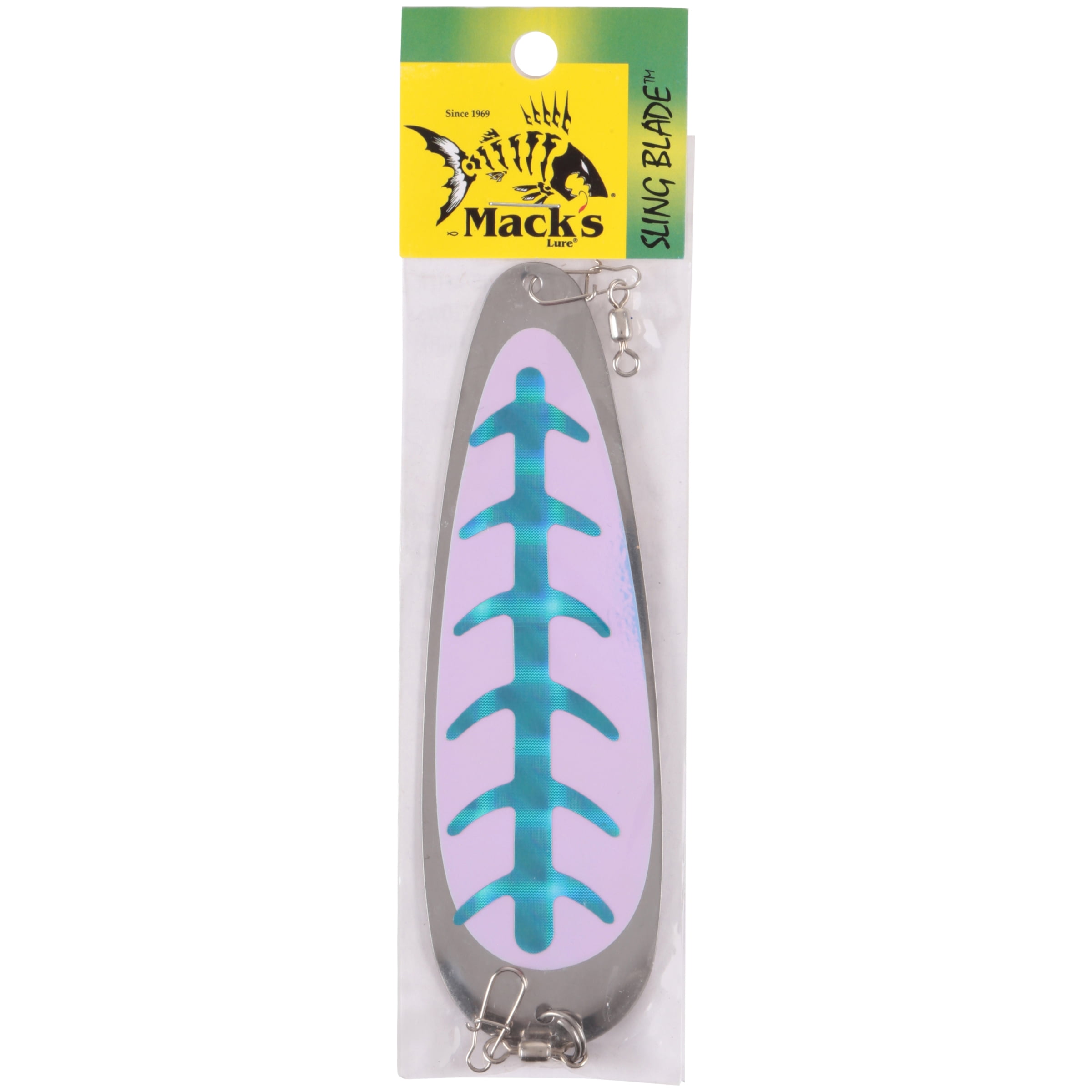 Mack's Lure Sling Blade UV Blue UV 6"