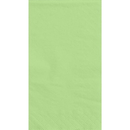 Apple Green Paper Guest Napkins, 20ct