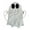 White, variant on Halloween Ghost Candy Bag Novelty Crossbody Bag Shoulder Bag Holiday Party Cute Handbag, Halloween Theme Gift for Party Favor Supplies Decoration (12"Wx17"H, 1 Pack)
