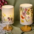 thumbnail image 4 of Cateissary Lámparas Flores prensadas Lámpara de de comedor con luz Acogedor Hogar cálido Dormitorios Plantas de noche Artículos para el hogar para Iluminación y accesorios Tipo 2 Cateissary HA011263-02, 4 of 6