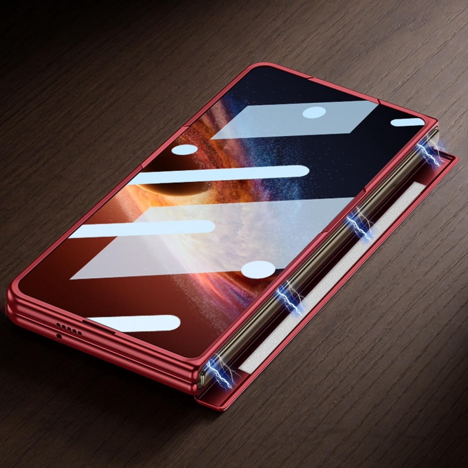 Case For Huawei Honor Magic V6, Magnetic Cover With Support Car Magnetic Anti-Fingerprint Screen Protector Shell