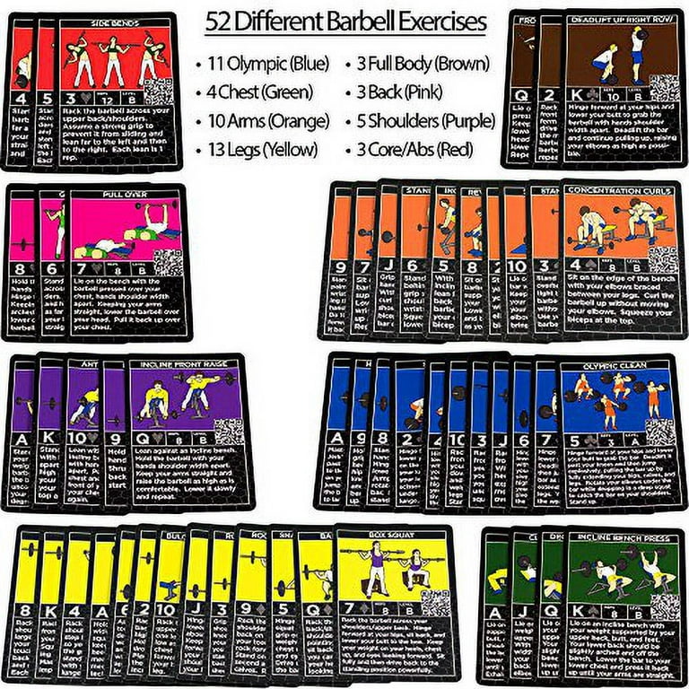 STACK 52 Strength TRI Exercise Workout Card Game Home Fitness