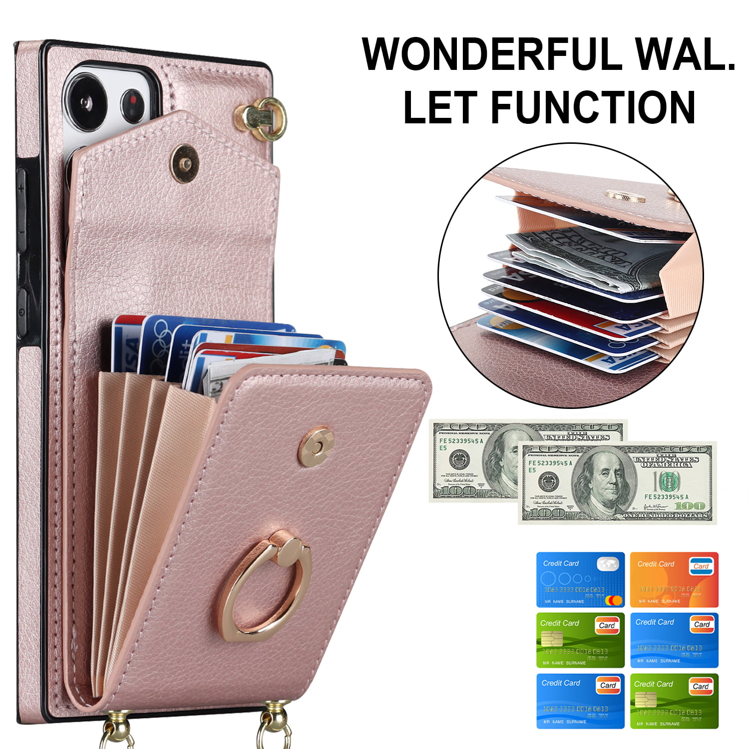 Elgzigok Wallet Phone Case for Samsung Galaxy S22 Ultra with Pug Dog-aa4 -  Stylish and Functional PU Leather-Free Smartphone Case with Card Holder