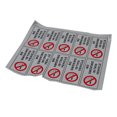 thumbnail image 4 of Sidaley 10 unids/set No fumar en este vehículo pegatinas signos vinilo Waring Mark calcomanía de seguridad coches Taxi Auto estilo Automoción decorativa y accesorios Sidaley VI0447-00B, 4 of 6
