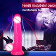 thumbnail image 2 of Consolador realista Anal Pene falso Masturbación femenina Juguetes sexuales para adultos (Rosa / L Tmvgtek Cuidado Belleza, 2 of 6