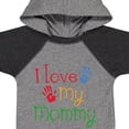 thumbnail image 4 of Inktastic I Love My Mommy Handprints Boys or Girls Baby Bodysuit, 4 of 5