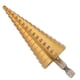 thumbnail image 5 of 3 Brocas Escalonadas Métricas Duraderas Con Vástago Hexagonal De 1/4 ", Broca Escalonada, Revestimiento De Titanio Para Perforar El Funcionamiento Del Enfriador De Metal ANGGREK Step Drill Bit, 5 of 8