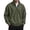 Army Green, variant on LONKITO Mens Jackets Lightweight Waffle Casual Sweatshirt Outerwear Jackets with Pockets