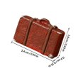 thumbnail image 2 of ELAYARD 6Pcs Small Resin Suitcase Travel Luggage Film Making Prop For Model Props, 2 of 7