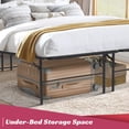 thumbnail image 4 of NiamVelo 14 Inch Foldable Reserved Storage Standard Bed Frames, Twin Size, 4 of 7