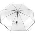 thumbnail image 2 of Clear Canopy Automatic Open Foldable Umbrella, 2 of 5