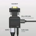 thumbnail image 3 of HDTV to VGA Adapter Converters Output Computer Set Top Box Connector Dongle, 3 of 9